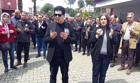 NAZİLLİ’DE AVUKAT SERHAT KUTLU’YA GÖZYAŞLARIYLA VEDA