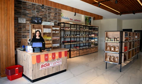 TARIMSAL ÜRETİME DESTEĞİN ÖRNEĞİ ‘HALK ADA MARKET’TE’ ÜRÜN YELPAZESİ GENİŞLEDİ