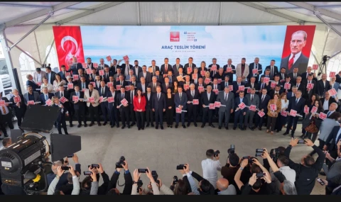 TBB’DEN 94 BELEDİYEYE 95 YENİ HİZMET ARACI