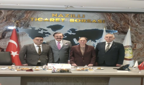 TOBB Başkanı Hisarcıklıoğlu Nazilli’de: İncirin Dünyadaki Yeri Vurgulandı