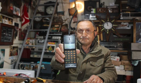 Ajan filmlerinin efsane telefonu Aydın'da hayata döndü