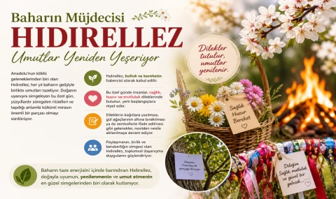 Baharın Müjdecisi Hıdırellez: Umutlar Yeniden Yeşeriyor