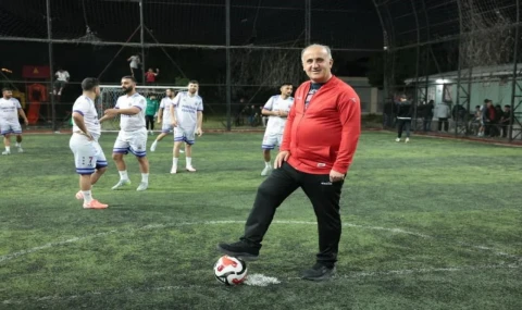 Başkan Kaya gençlerin heyecanına ortak oldu