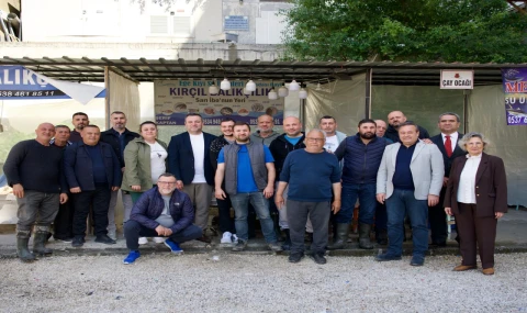 BAŞKAN VEKİLİ TAHSİN DEMİRTAŞ’TAN BALIKÇI ESNAFINA ZİYARET