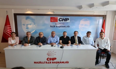 CHP Nazilli’de Bayramlaşma Programında Buluştu