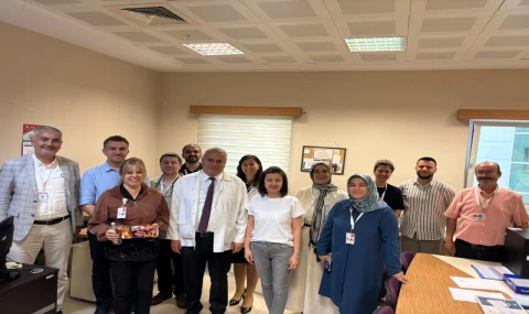 NAZİLLİ DEVLET HASTANESİ’NDE BAYRAMLAŞMA PROGRAMI DÜZENLENDİ