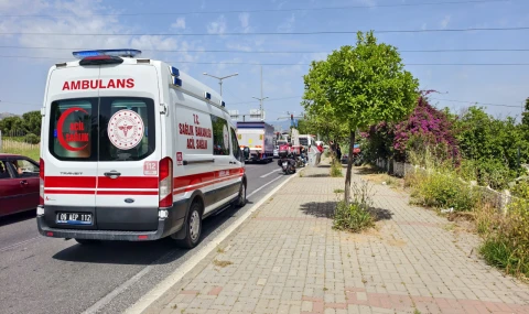Nazilli Organize Sanayi Kavşağı Yakınında Kaza: 1 Yaralı