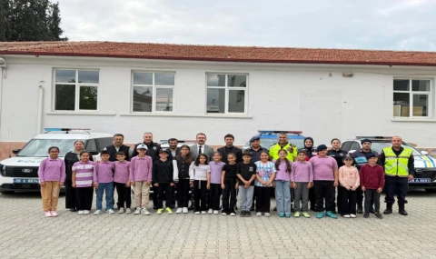 Sultanhisar’da miniklere trafik eğitimi