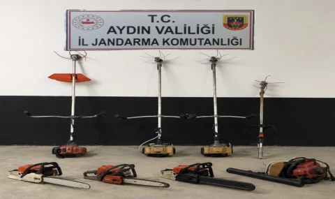 8 Tarım Aleti Çalan Şüpheli Jandarmadan Kaçamadı