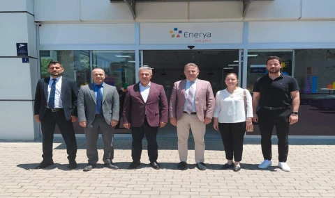 Başkan Erol Enerya Aydın İl Müdürü Güngör’ü Ziyaret Etti
