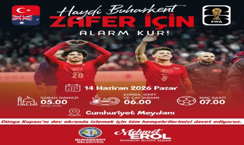 Başkan Erol’dan Milli Maç Daveti: Cumhuriyet Meydanı’nda Dev Ekran Kurulacak