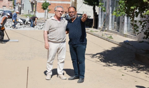 Başkan Tetik 41 noktadaki yol çalışmalarını yerinde inceledi
