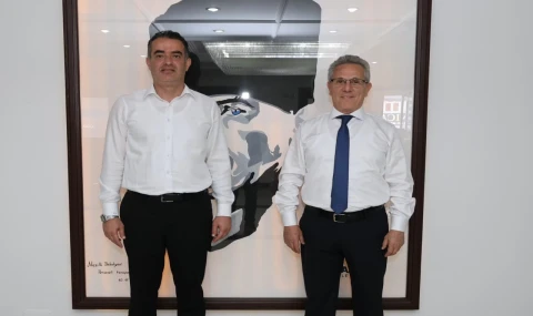 Başkan Tetik, Koçarlı Belediye Başkanı Arıcı’yı Ağırladı