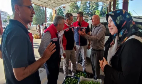 İncir Sezonu Öncesi Nazilli İlek Pazarı’nda Denetim