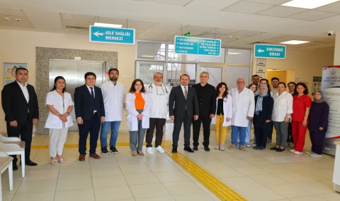 Kuyucak’ta sağlık çalışmalarına yerinde inceleme
