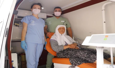 MOBİL DİŞ KLİNİKLERİ KIRSAL MAHALLELERDE HİZMETE BAŞLADI