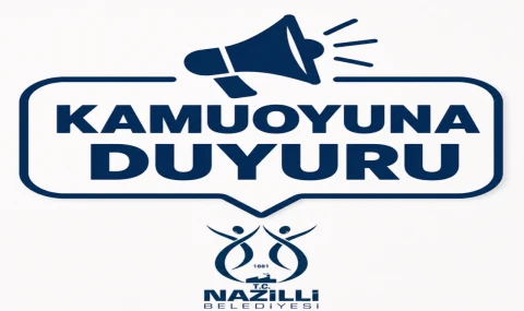 NAZİLLİ BELEDİYESİ’NDEN KAMUOYUNA AÇIKLAMA: İNCELEME SÜRECİ BAŞLATILDI