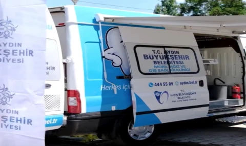 Vatandaşlardan Mobil Diş Kliniği Hizmetine Tam Not