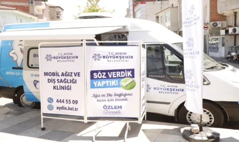 BAŞKAN ÇERÇİOĞLU AĞIZ VE DİŞ SAĞLIĞI HİZMETLERİNİ AYDIN'IN DÖRT BİR YANINDA VATANDAŞLARLA BULUŞTURMAYA DEVAM EDİYOR