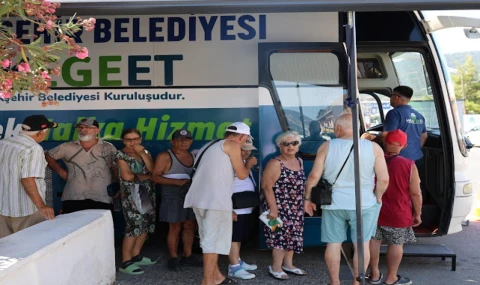 BAŞKAN ÇERÇİOĞLU AYDIN BÜYÜKŞEHİR BELEDİYESİ MOBİL HALK EGE ET HİZMETLERİNİ DİDİM’DE VATANDAŞLARLA BULUŞTURDU