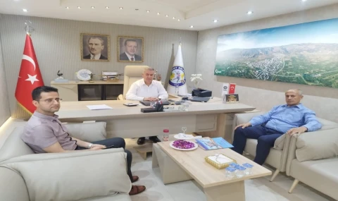 Başkan Erol'a SGK'dan ziyaret