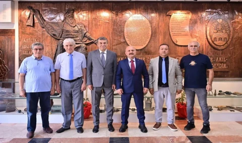 Başkan Künkcü'ye Vali Varol'dan iade-i ziyaret