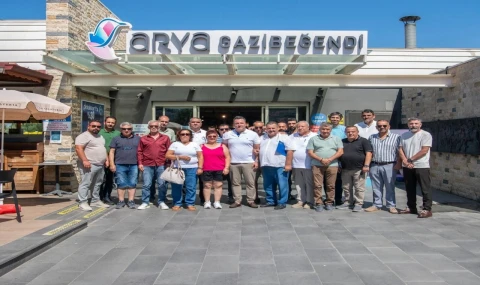 BAŞKAN VEKİLİ DEMİRTAŞ, MAHALLE MUHTARLARIYLA BİR ARAYA GELDİ