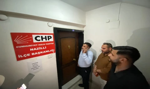 CHP Nazilli ilçe teşkilatında devir teslim krizi