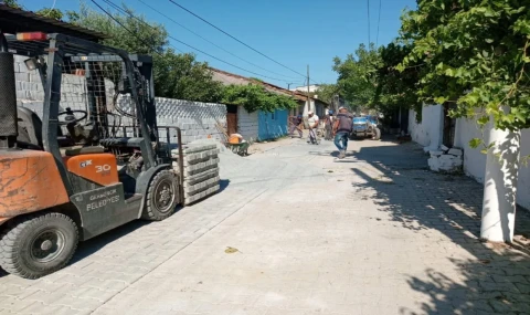 Germencik Belediyesi'nden dört mahallede eş zamanlı çalışma