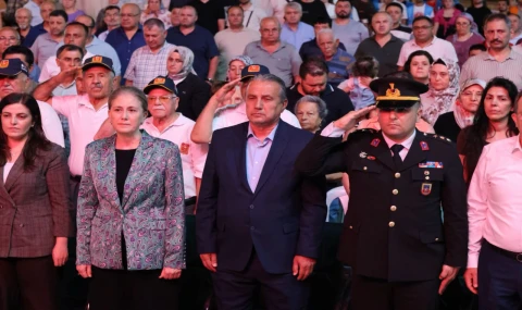 Nazilli'de 15 Temmuz Demokrasi ve Milli Birlik Günü Anma Programı Düzenlendi