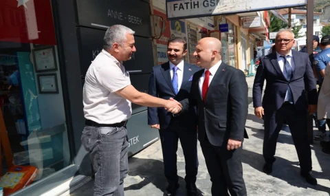 Vali Varol Koçarlı’da Esnafın ve Vatandaşın Nabzını Tuttu