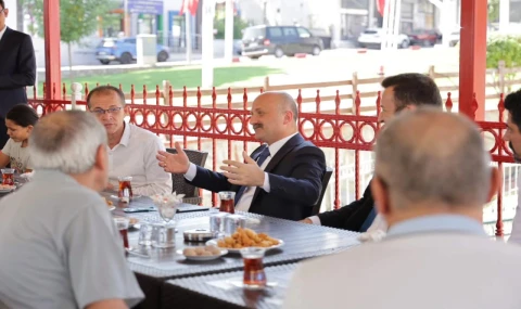 Vali Varol Kuyucak’ta Esnaf ve Vatandaşlarla Buluştu
