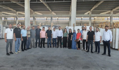 AK Parti Nazilli’den OSB’de faaliyet gösteren firmaya ziyaret