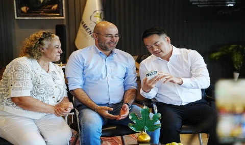 Başkan Zencirci, Çinli tanıtım elçilerini ağırladı