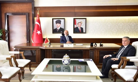 Buharkent Belediye Başkanı Mehmet Erol’dan Vali Varol’a Ziyaret
