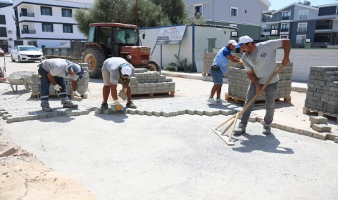 Didim Belediyesi'nden kent genelinde yol bakım ve onarım çalışması