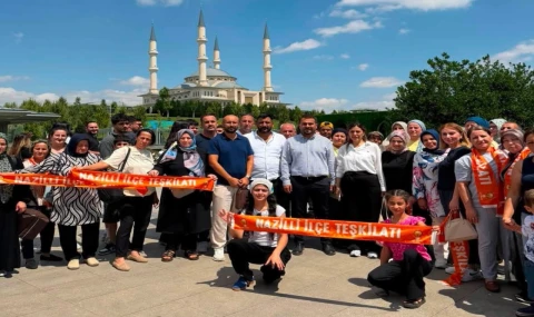 Nazilli AK Parti İlçe Başkanı Gürbüz, 25. yıl coşkusunu Ankara’dan paylaştı