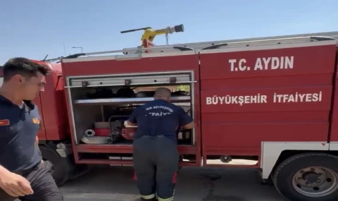 NAZİLLİ’DE KORKU DOLU ANLAR: ÇOCUKLARINI EVE KİLİTLEYİP HALIYI ATEŞE VERDİ