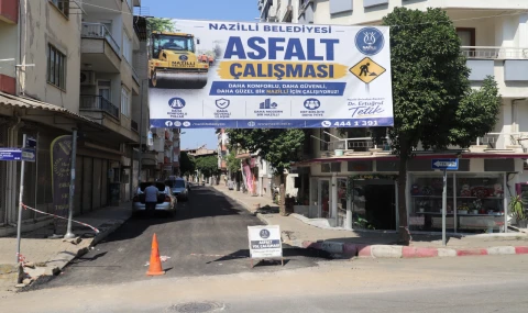 YENİ MAHALLE 161 SOKAK’TA ASFALT ÇALIŞMALARI BAŞLADI
