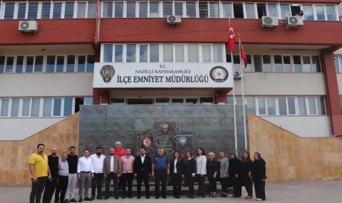 AK Parti Nazilli Teşkilatı’ndan Emniyet Müdürü Erdal Esen’e Ziyaret