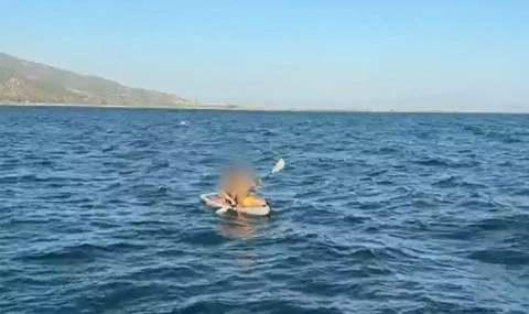 Aydın'da kürek sörfü yapan 2 kişi dehşeti yaşadı: Sahil Güvenlik zamanla yarıştı