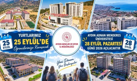 Aydın’da üniversite öğrencileri için geri sayım başladı