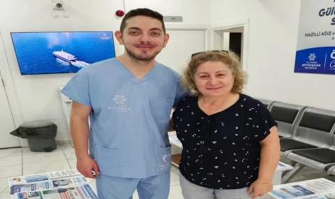Aysun Bademli’den Başkan Çerçioğlu ve Diş Polikliniği Ekibine Teşekkür