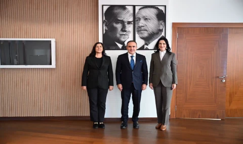 Başkan Çerçioğlu ve Milletvekili Seda Sarıbaş, Tahir Çelik’i ağırladı
