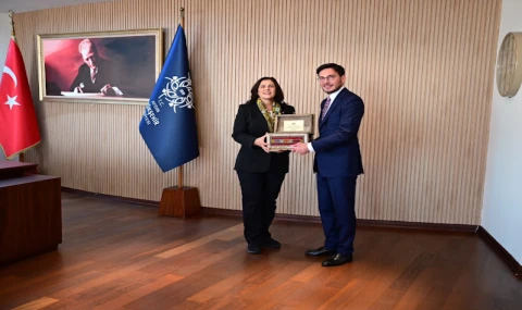 BAŞKAN ÇERÇİOĞLU’NA TOKAT BELEDİYE BAŞKANI YAZICIOĞLU’NDAN ZİYARET