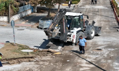 BAŞKAN ÇERÇİOĞLU’NUN ÖNCÜLÜĞÜNDE SÖKE’DE YOL YENİLEME VE ALTYAPI ÇALIŞMALARI EŞ ZAMANLI SÜRDÜRÜLÜYOR