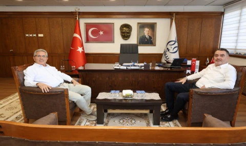 Başkan Tetik, Koçarlı Belediye Başkanı Arıcı’yı ağırladı