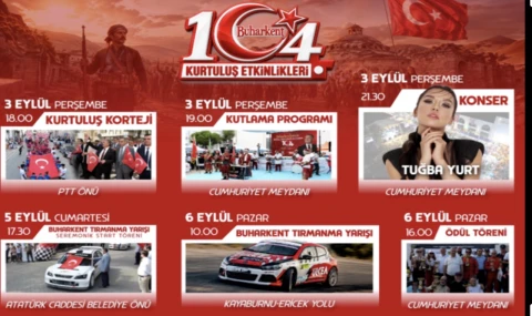 Buharkent’te 104. Kurtuluş Etkinlikleri Başlıyor