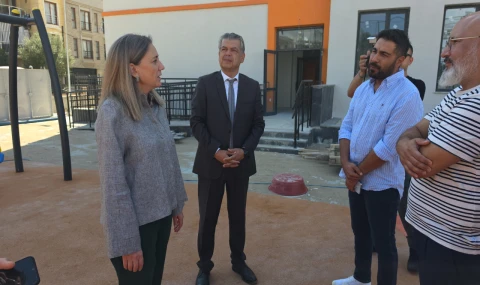 Nazilli'nin ilk teknolojik okulu açılış için gün sayıyor