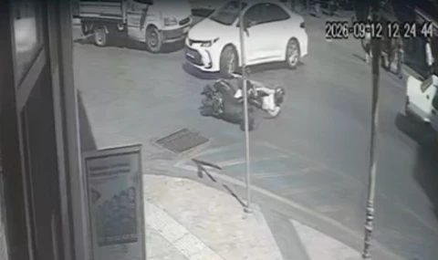 Otomobil ile motosiklet çarpıştı: 1 yaralı